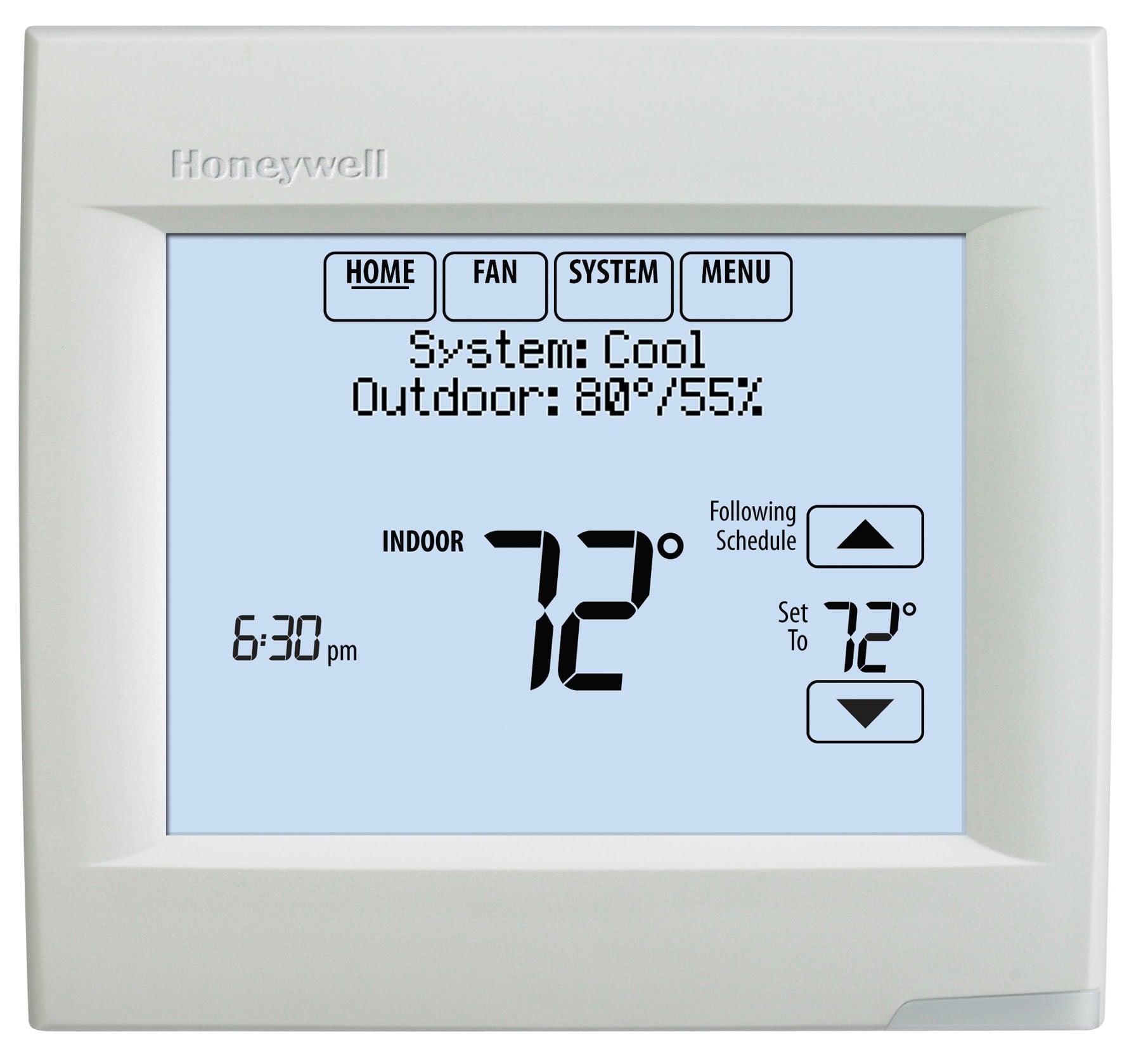 Honeywell TH8110R1008 Vision Pro 8000 Touch Screen Single Stage Thermostat