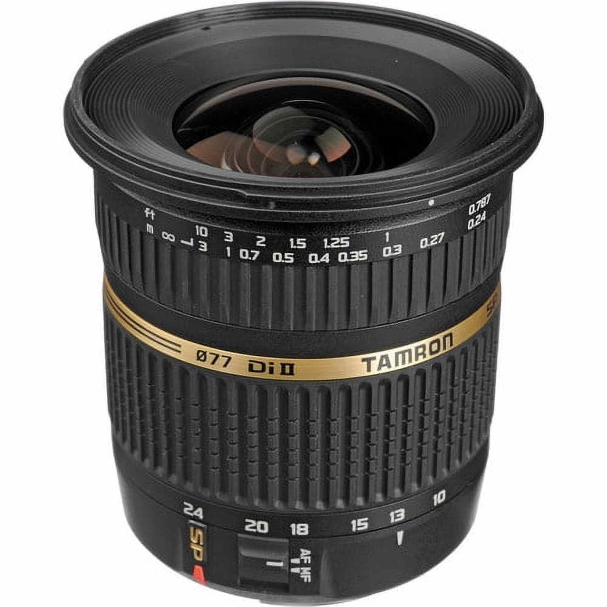 Tamron SP AF 10-24mm f / 3.5-4.5 DI II Zoom Lens For Canon DSLR Cameras