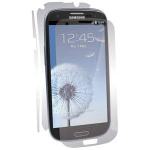 BodyGuardz BZ-USG3-0412 UltraTough Optically Clear Full Body Protectors with Anti-Microbial-Gel/Dry Apply for Samsung Galaxy S3 III /S3 - 2 Pack BodyGuardz