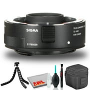 Sigma TC-1401 1.4x Teleconverter for Canon EF Includes Flexible Tripod Bundle
