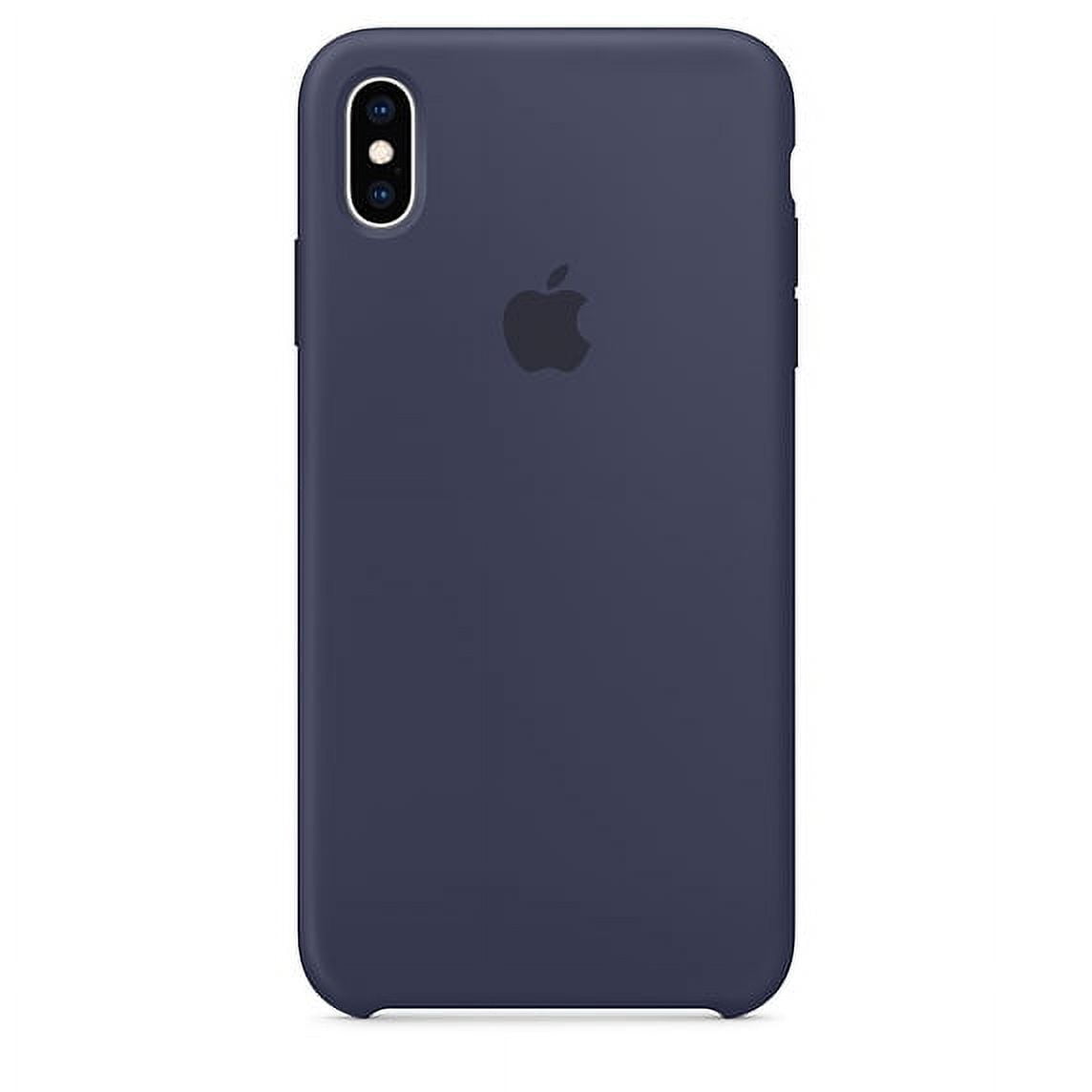 Apple Silicone Case (for iPhone Xs Max) - Midnight Blue