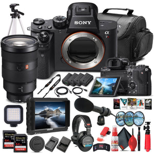 Sony Alpha a7R II Mirrorless Camera W/ Sony FE 24-70mm Lens - Pro Bundle Sony