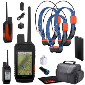 Garmin Alpha 300i Handheld With 3x Alpha T20 Tracking Collar For Dogs With GPS