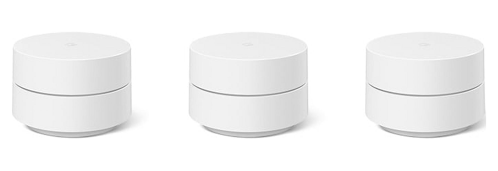 Google Wifi - AC1200 - Mesh WiFi System - Wifi Router - 4500 Sq Ft Coverage - 3 pack