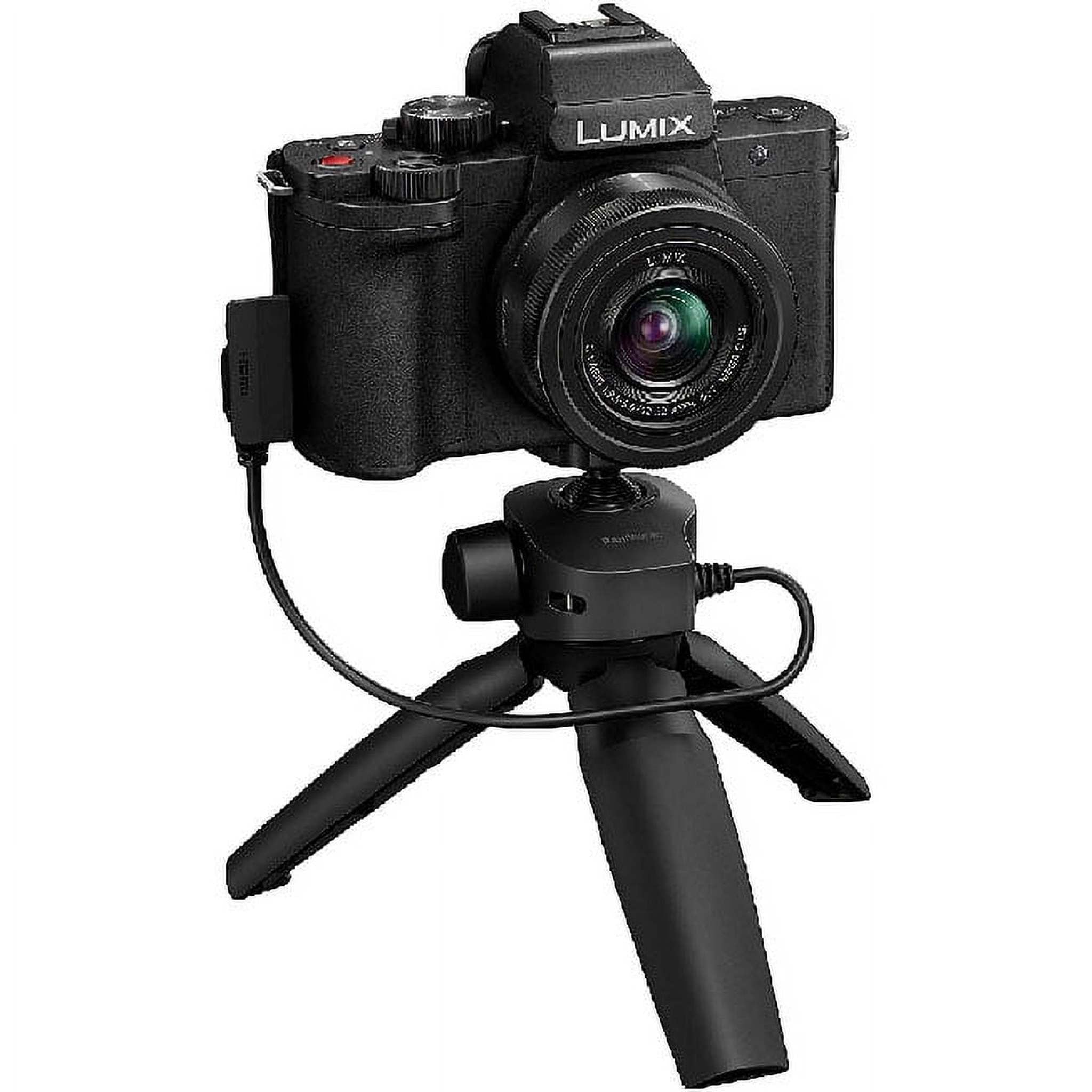 Panasonic LUMIX G100 4k Mirrorless Camera for Photo and Video w/12-32mm Lens, 5-Axis Hybrid I.S, DC-G100VK Black - Used Panasonic