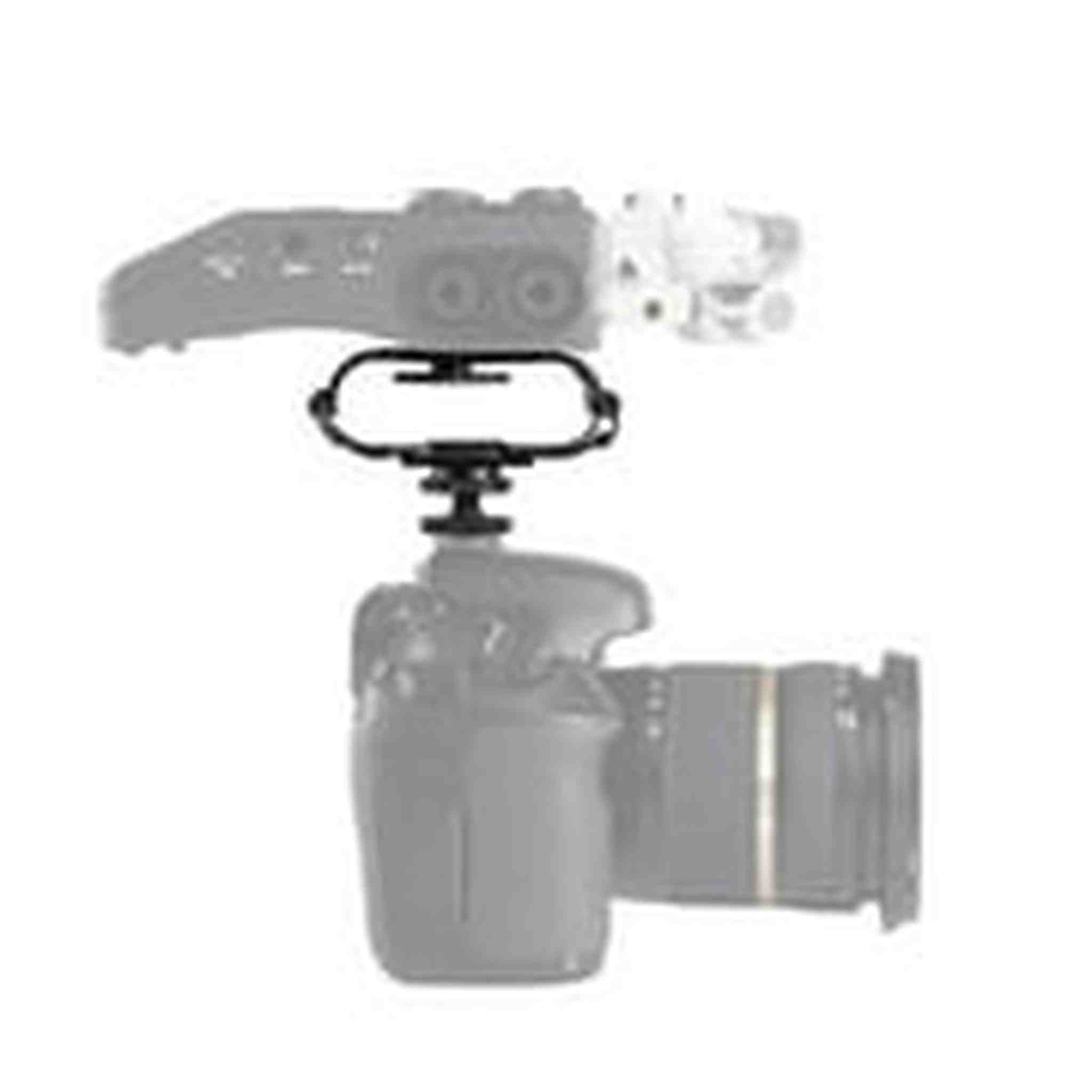 Shock Mount for Camera Recorder, BOYA BY-C10 Universal Microphone and Portable Recorder ShockMount - Fits The Zoom H4n, H5, H6, Tascam DR-40, DR-05, DR-07 with 1/4" Mounting Screw Vlog Blog Video BOYA