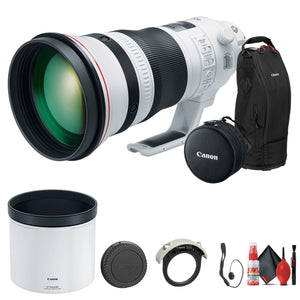 Canon EF 400mm f/2.8L IS III USM Lens 3045C002 + Cap Keeper - Bundle -
