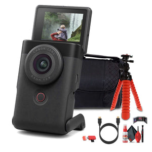 Canon PowerShot V10 Content Creator Compact Vlogging Camera Black + More Canon