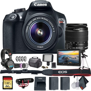 Canon EOS Rebel T6 DSLR Camera + 18-55mm Lens Starter Bundle 03 - Used Canon