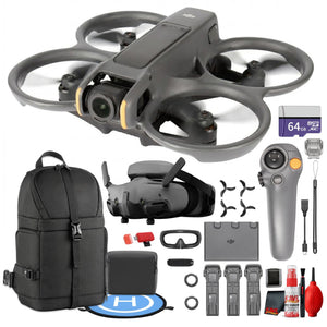 DJI Avata 2 Drone Goggles 3 Fly More Combo 3 Battery FPV
