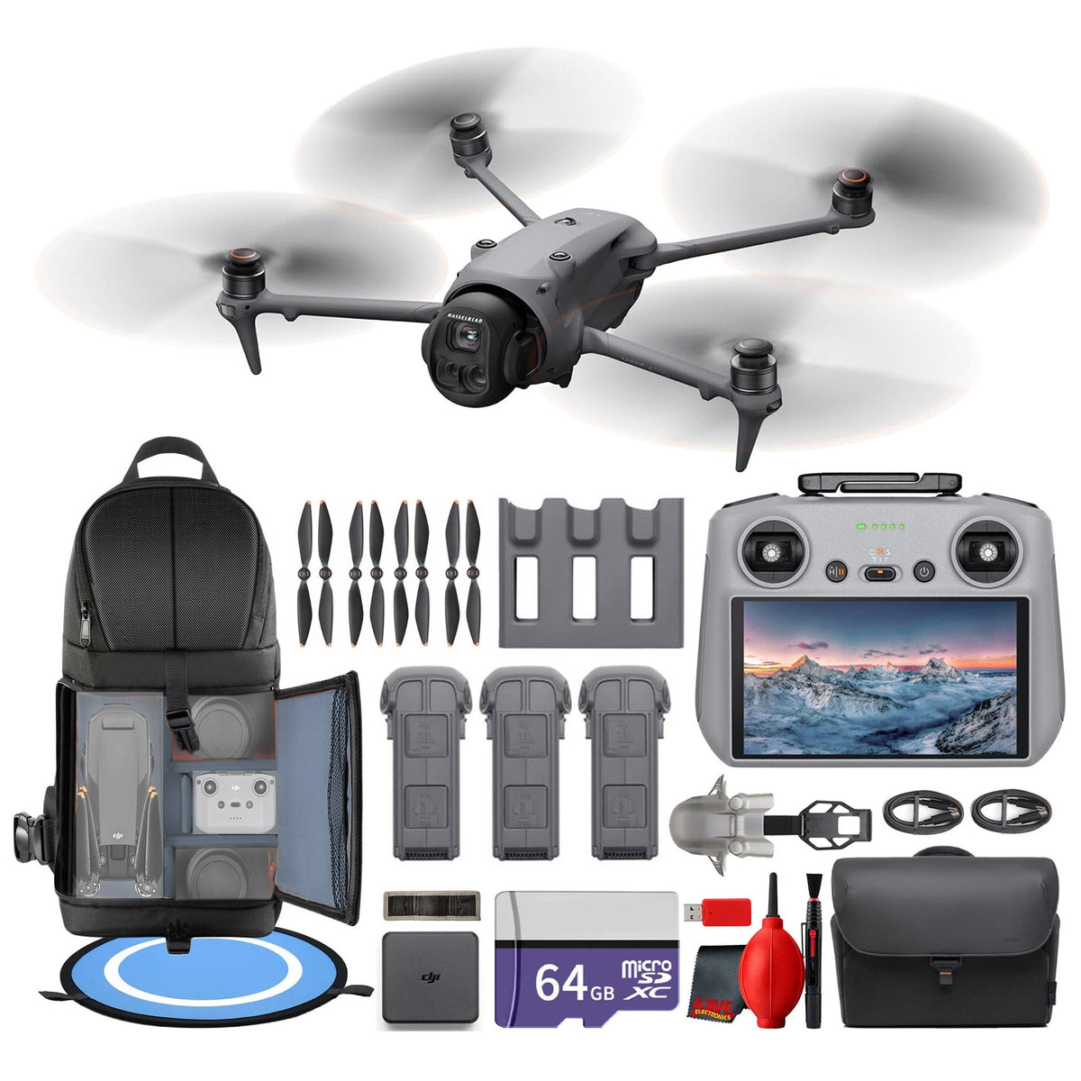 DJI Mavic 4 Pro Drone Fly More Combo Bundle