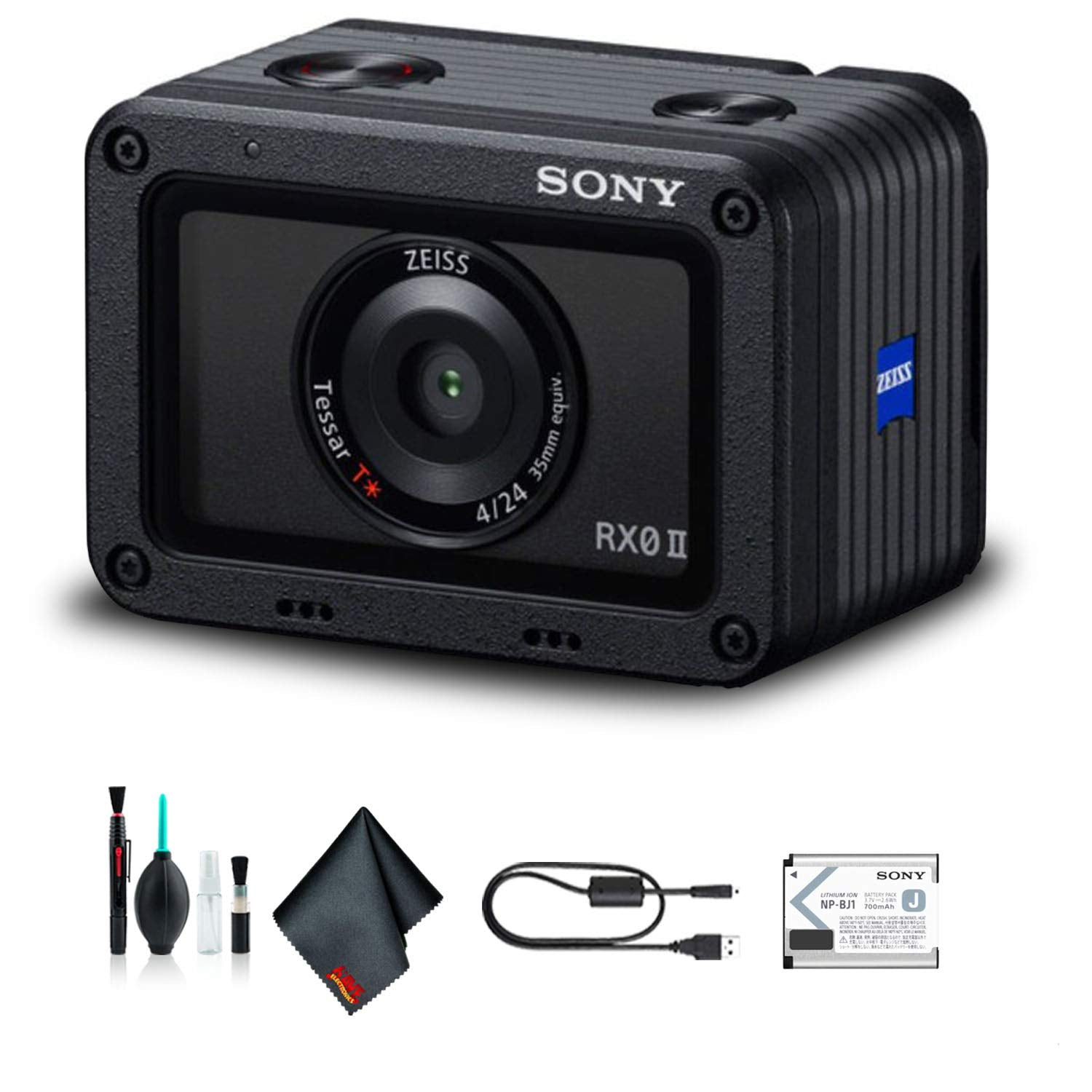 Sony Cyber-shot DSC-RX0 II Camera DSC-RX0M2 Starter Kit