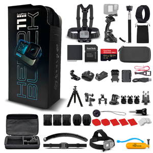 Go Pro HERO11 - Waterproof Action Camera + 64GB Card and 50 Piece Accessory Kit Go Pro