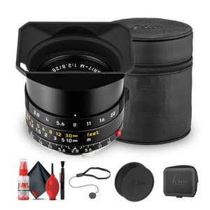 Leica Elmarit-M 28mm f/2.8 ASPH. Lens | Compact Wide-Angle Prime for M-Mount | Sharp, Lightweight Optics for Street & Travel Photography + More