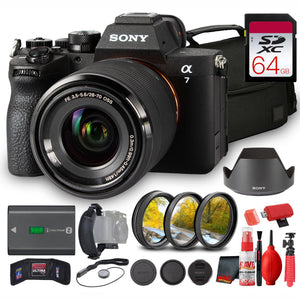 Sony Alpha A7 V Mirrorless Camera with 28-70mm Lens Starter Bundle