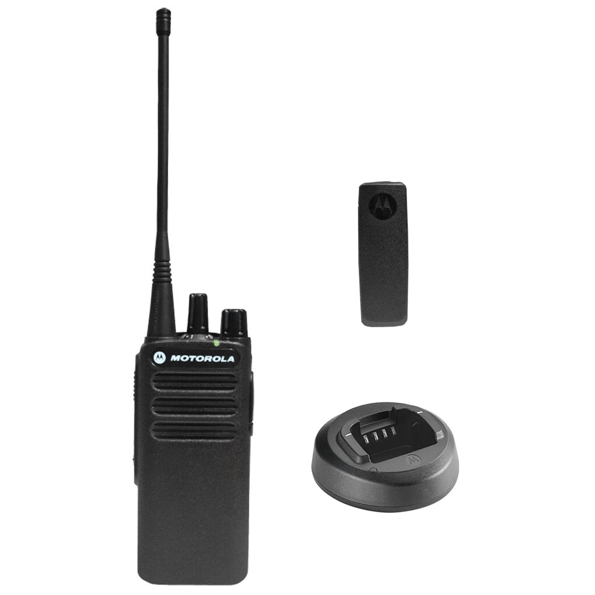 Motorola CP100D Analog UHF Portable Non-Display Two Way Radio, 16 Channel, 4 Watt 403-480MHz Motorola Solutions