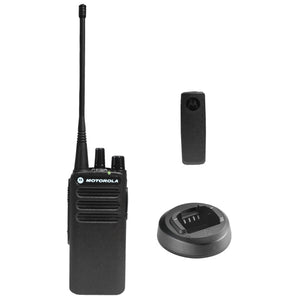 Motorola CP100D Analog UHF Portable Non-Display Two Way Radio, 16 Channel, 4 Watt 403-480MHz Motorola Solutions