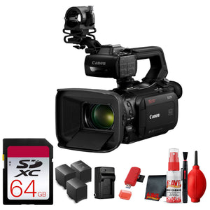 Canon XA70 Camcorder + 64GB Memory Card, Extra battery/charger & many more