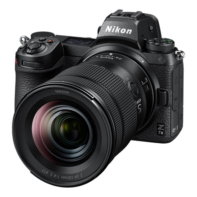Nikon Z 7II FX-Format Mirrorless Camera Body w/NIKKOR Z 24-120mm f/4 S Black