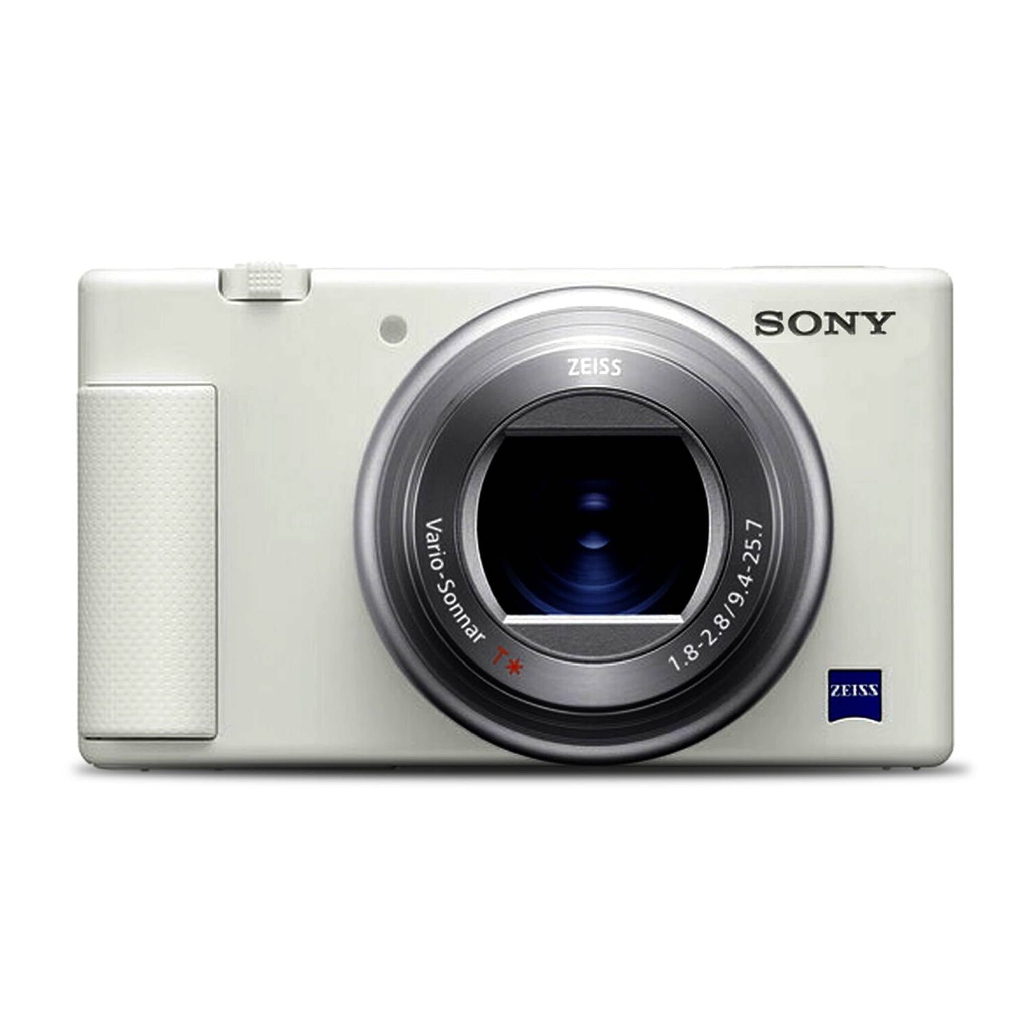 Sony ZV-1 Digital Camera White - Reconditioned Sony