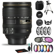 Nikon AF-S NIKKOR 24-120mm f/4G ED VR Lens Includes Filter Kits and Tripod Intl Model Bundle