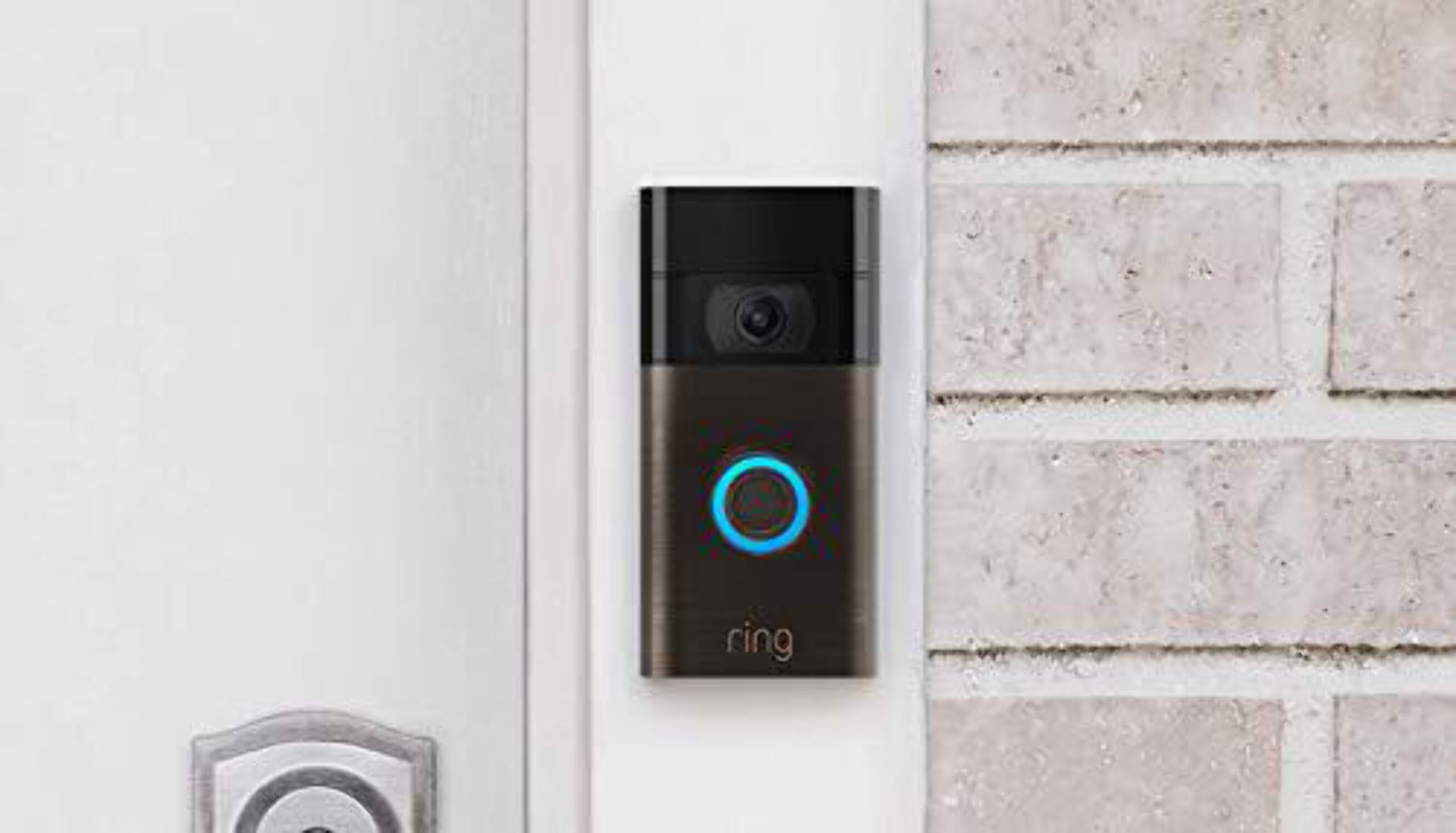 Ring Video Doorbell - 1080p HD video, improved motion detection, easy installation - Venetian Bronze