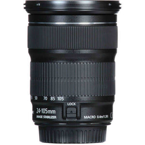 Canon EF 24-105mm f/3.5-5.6 IS STM Lens + UV Filter & Cleaning Kit Canon