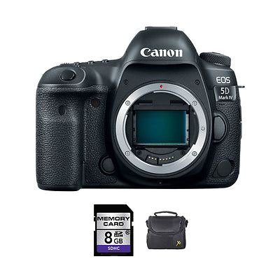 Canon EOS 5D Mark IV DSLR Camera + 8GB Memory Card & Case