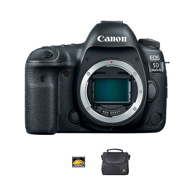 Canon EOS 5D Mark IV DSLR Camera + 8GB Flash + Soft Case Bundle