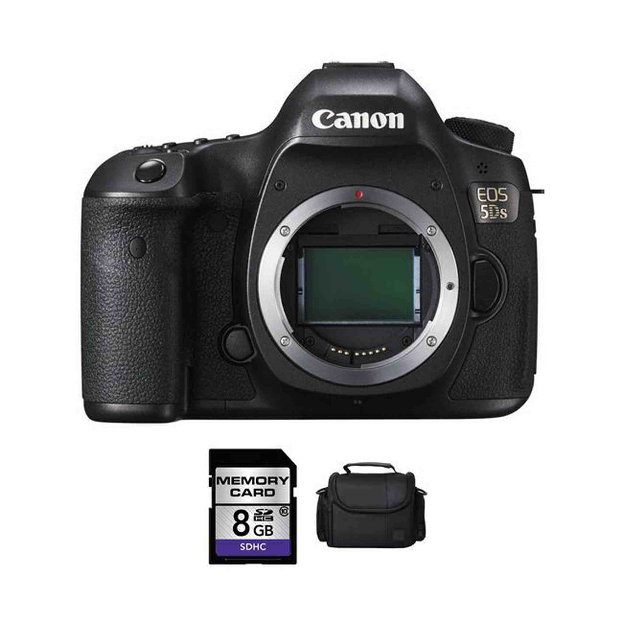 Canon EOS 5DS DSLR Camera + 8GB & Case Canon