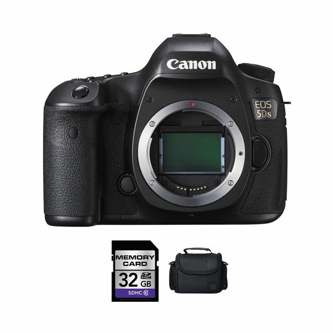 Canon EOS 5DS DSLR Camera + 32GB & Case Bundle