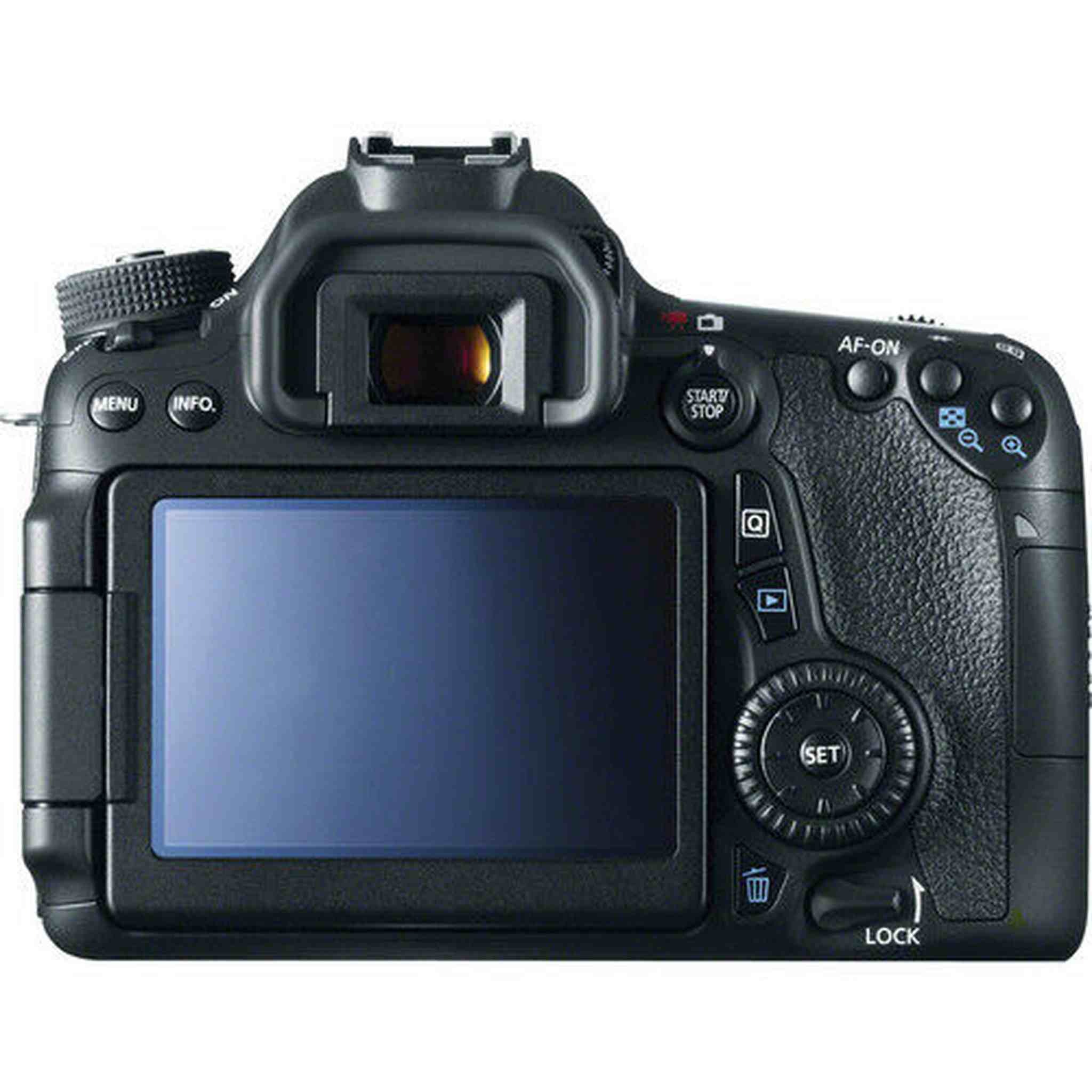 Canon EOS 70D DSLR Camera + 64GB, Memory Card Wallet & Screen Protectors Canon