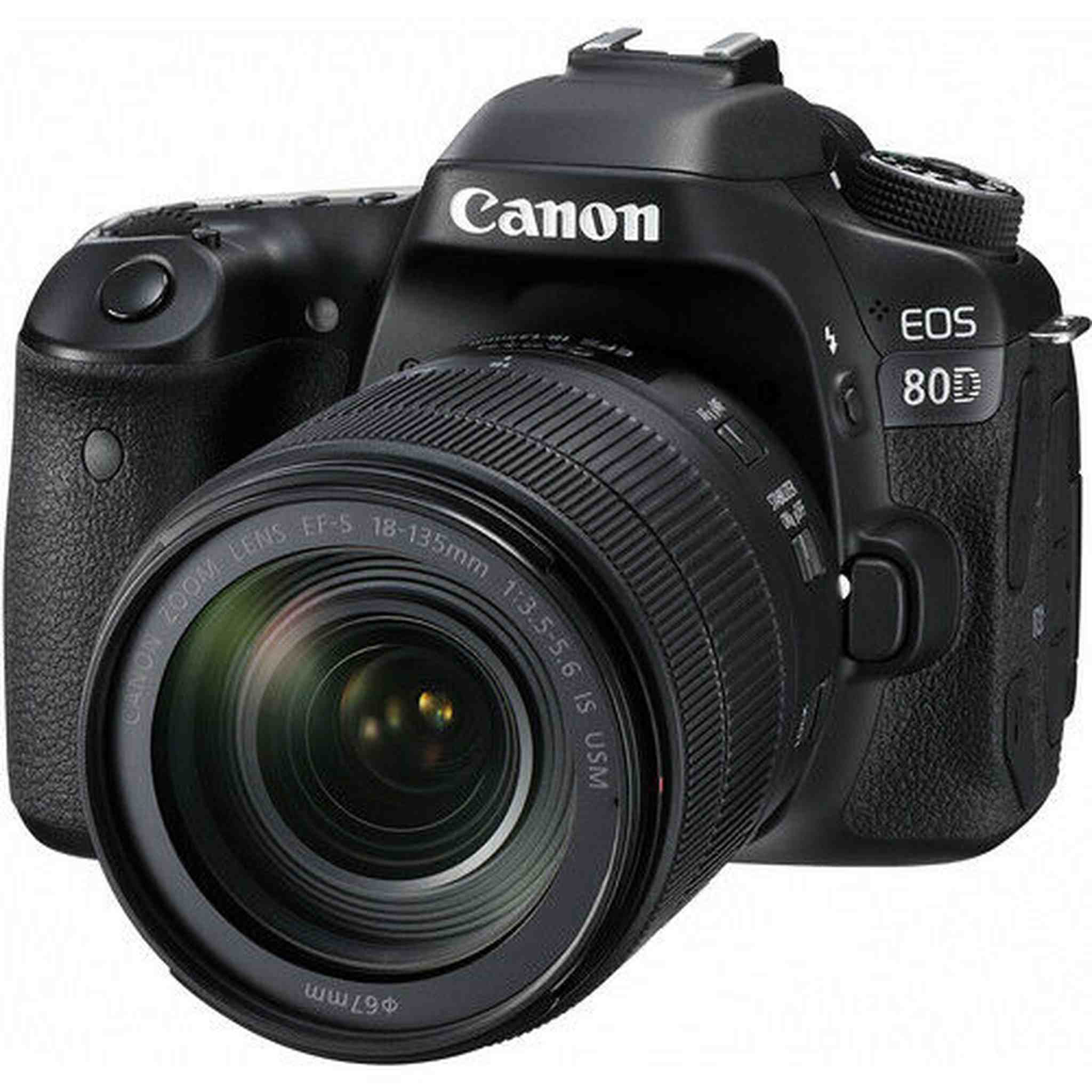 Canon EOS 80D Digital SLR Camera with 18-135mm Lens 8GB Full Kit Canon