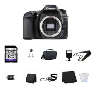 Canon EOS 80D DSLR Camera Body Only 8GB Full Kit Canon