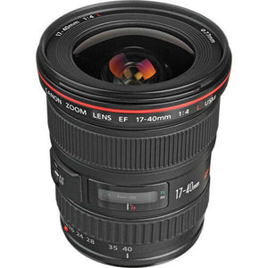 Canon EF 17-40mm F/4.0 L USM Lens + UV Kit & Cleaning Kit Bundle Canon