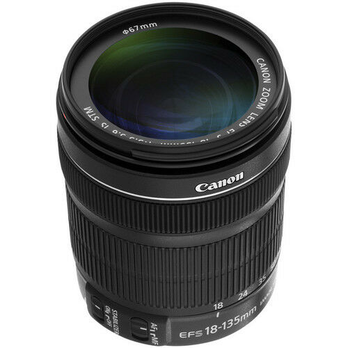 Canon EF-S 18-135mm f/3.5-5.6 IS STM Lens + UV Kit & Cleaning Kit Starter Bundle