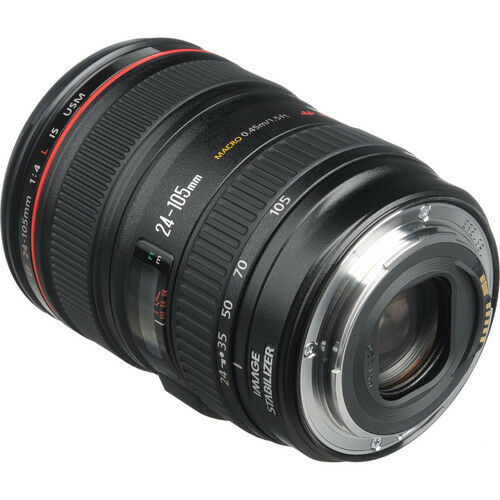 Canon EF 24-105mm f/4L IS USM Autofocus Lens Advanced Bundle