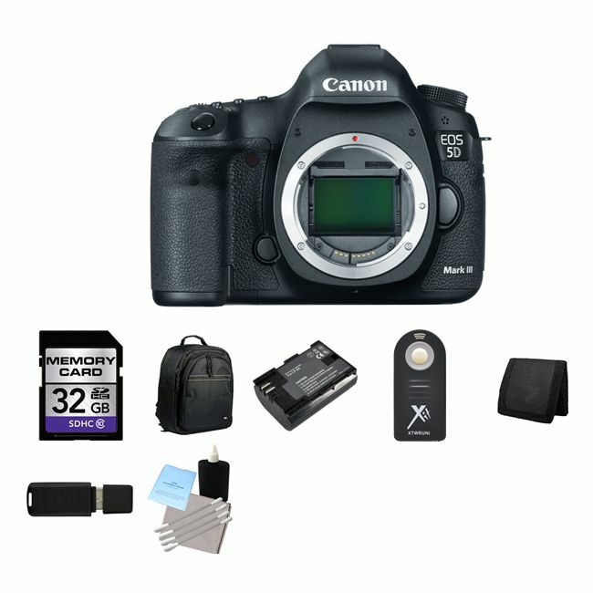 Canon EOS 5D Mark III Digital SLR Camera (Body) 32GB SDHC Package