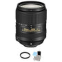 Nikon AF-S DX NIKKOR 18-300mm f/3.5-6.3G ED VR Lens + UV Filter & Cleaning Kit