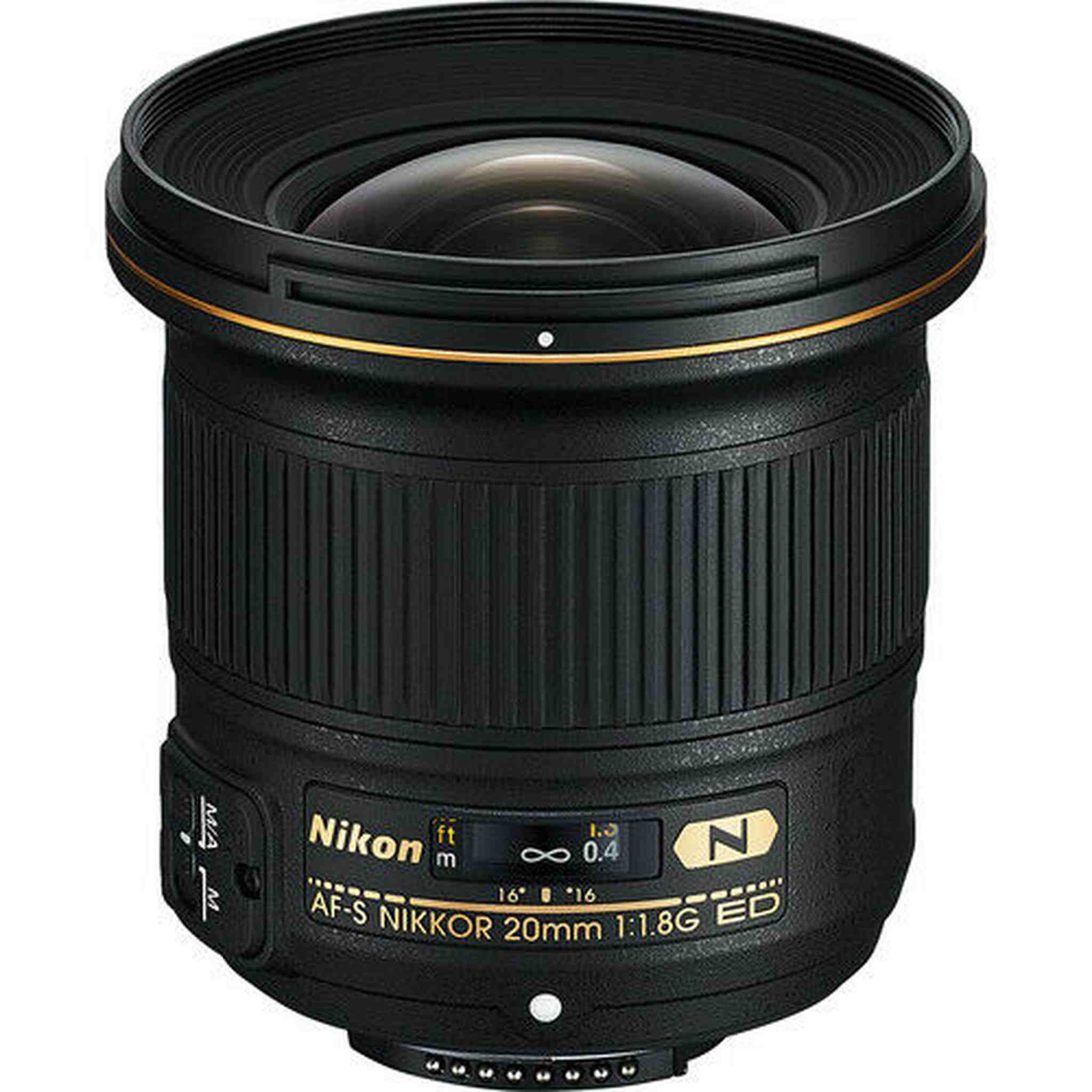 Nikon AF-S NIKKOR 20mm f/1.8G ED Lens + UV Kit & Cleaning Kit