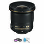 Nikon AF-S NIKKOR 20mm f/1.8G ED Lens + UV Kit & Cleaning Kit