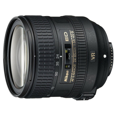 Nikon AF-S NIKKOR 24-85mm f/3.5-4.5G ED VR Lens w/72mm UV Filter Pro Bundle