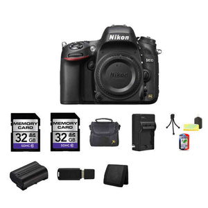 Nikon D610 Digital SLR Camera 64GB Package