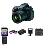 Nikon D610 Digital SLR Camera w/24-85mm + 2 Batteries, 32GB, Flash Starter Bundle