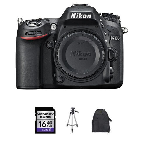 Nikon D7100 DSLR Camera 16GB  Bundle