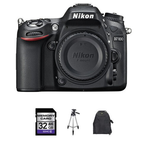 Nikon D7100 DSLR Camera 32GB  Bundle