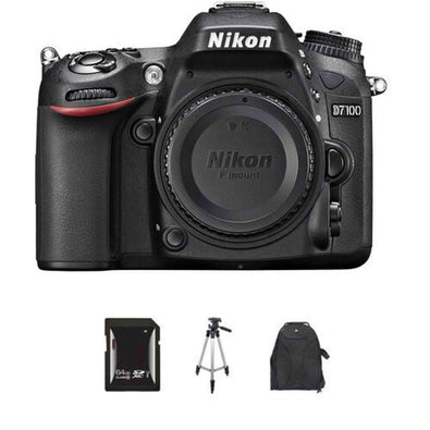Nikon D7100 DSLR Camera 64GB Bundle