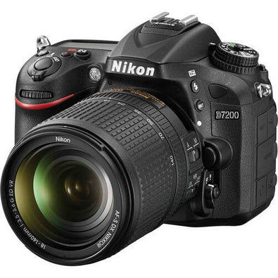 Nikon D7200 Digital SLR Camera w/18-140mm Lens 16GB Full Kit Bundle