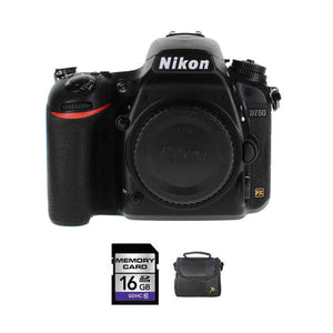 Nikon D750 Digital SLR Camera + 16GB & Case Bundle