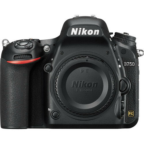 Nikon D750 DSLR Camera w/24-70mm Lens 64GB Bundle